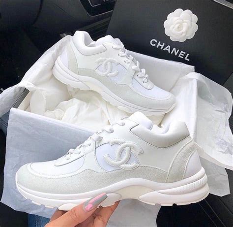 triple white chanel sneakers|chanel white sneakers 2021.